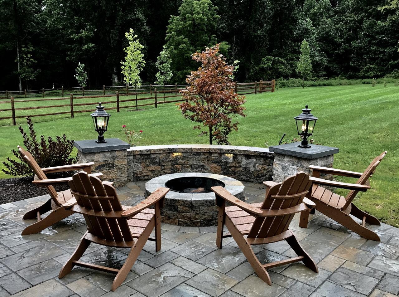 besthomegear.com Patio Fire Pit with Bench