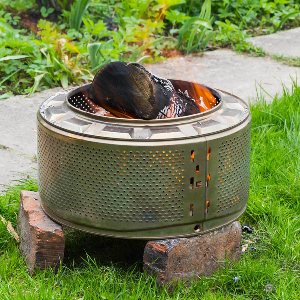 besthomegear.com Washing machine drum | Portable Fire Pit