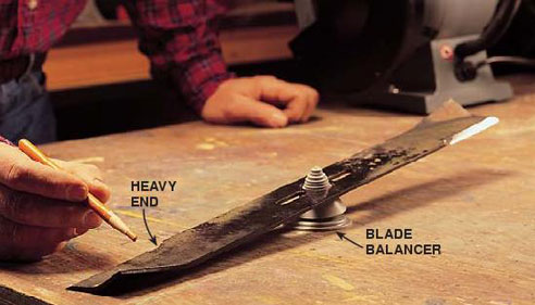 Lawn mower blade balancing tool | Best Home Gear