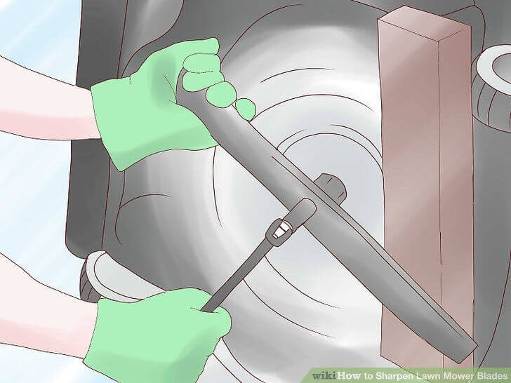 Removing Mower Blade