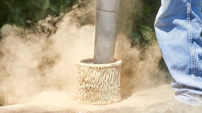 clean shop vac filter with leaf blower - best home gear