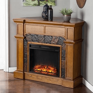 Wall mounted Electric Fireplace with Mantel Surround - Best Home Gear