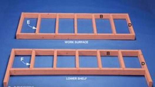 Top and Shelf for Workbench