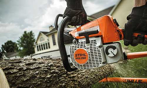 stihl ms 250 chainsaw - best home gear
