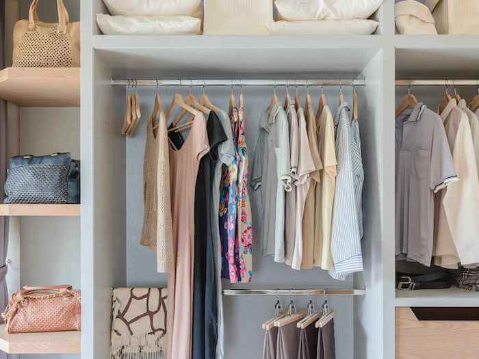 How to Declutter Bedroom Closet