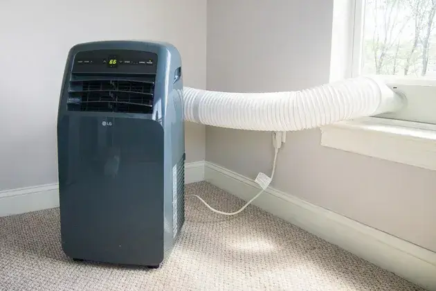 Portable AC with Exhaust Hose Kit 
