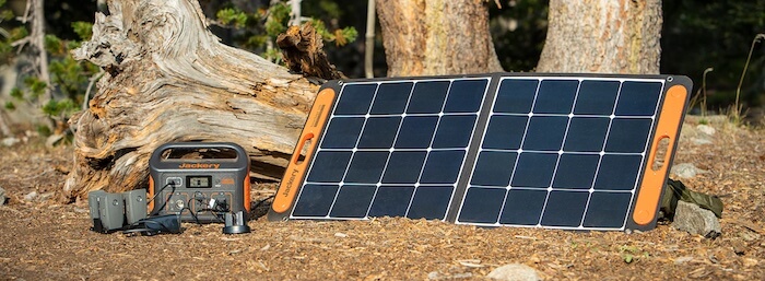 Image of the Jackery 500 Solar Powered Charging Station